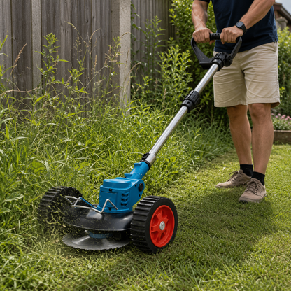 GRASSROLL - Draadloze opvouwbare grasmaaier 36V - Moeiteloos tuinieren
