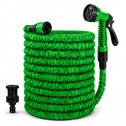 Uitbreidbare AquaFlex Tuinslang - Hoge Druk - Tuin - Auto Wassen