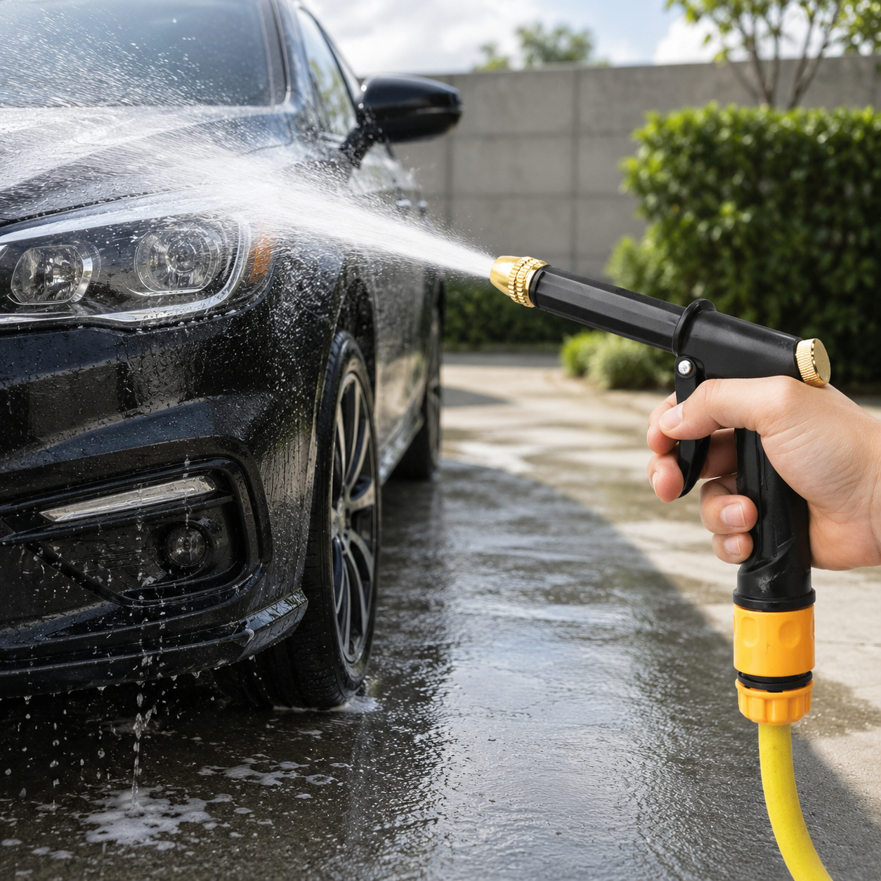 JetSpray - Hoge Druk Waterpistool - Veelzijdig voor Tuin en Auto