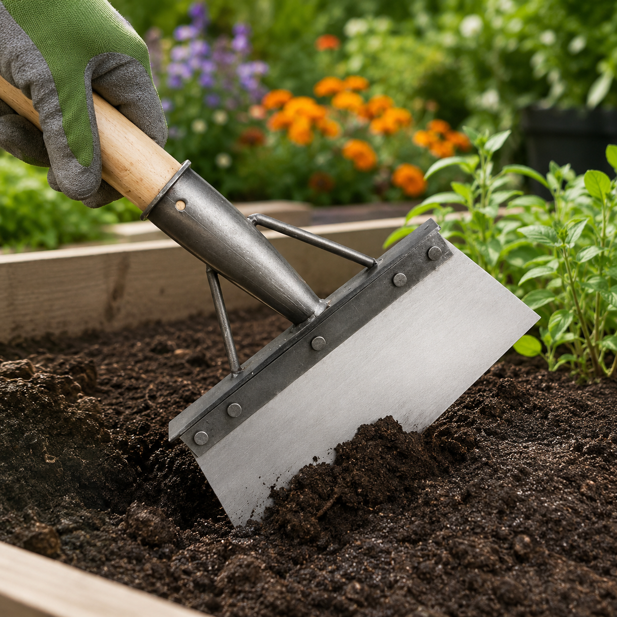 Alles-in-één Tuinschep - Ergonomisch Vouwbaar Meerdere Doeleinden