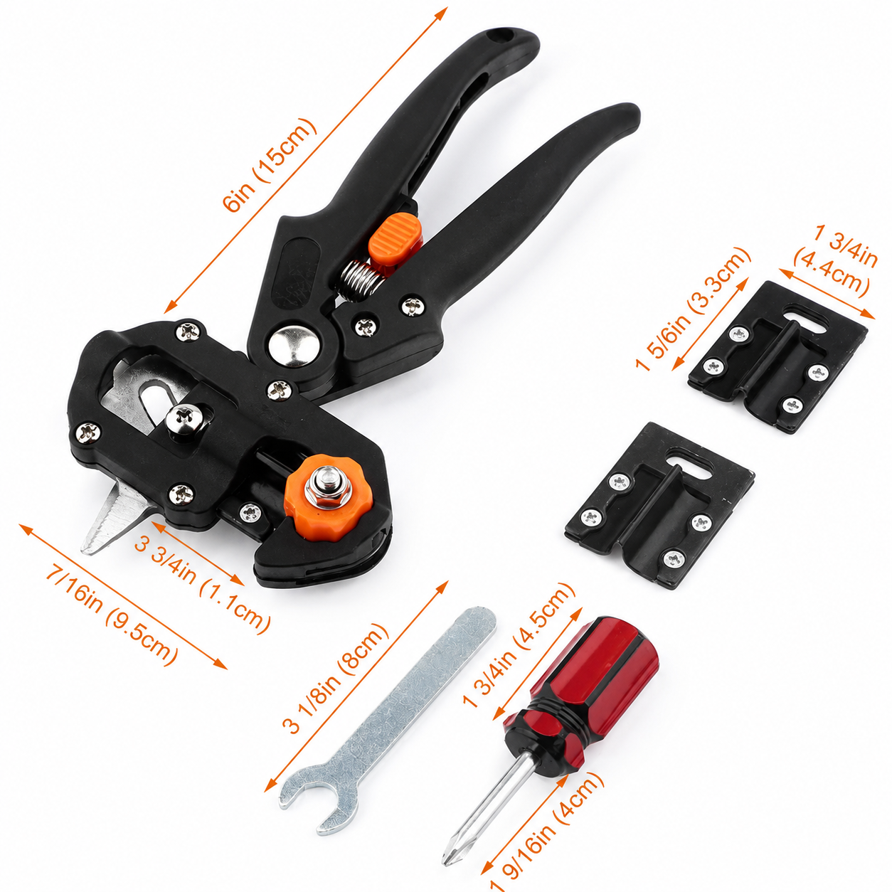 Professionele Graftools - Roestvrijstalen Snoeischaar - Fruitbomen