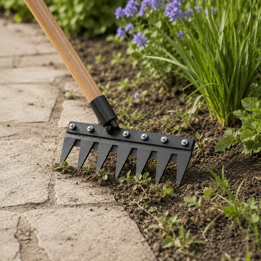 Verstelbare Multifunctionele Gras Hark - Duurzaam - Ergonomisch
