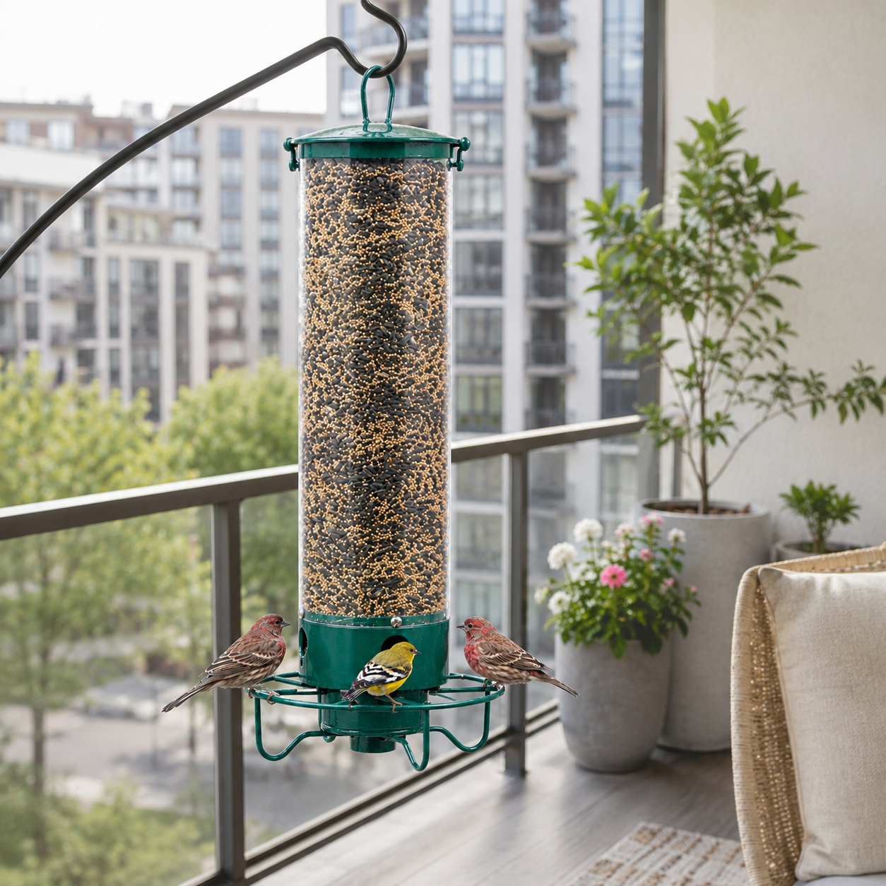 Voederhuis voor vogels - Eekhoornbestendig - Vandalismebestendig