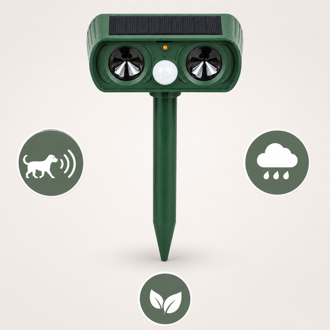 Zonne-energie Infrarood Afschrikmiddel - Dierenplagen