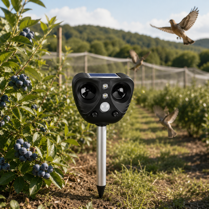 Ultrasone Vogelafschrikker - Zonne-energie