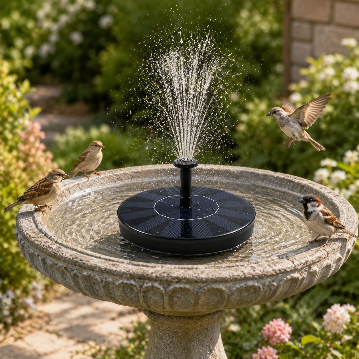 Zonnefonteinpomp voor Tuin - Onderwater - Stille