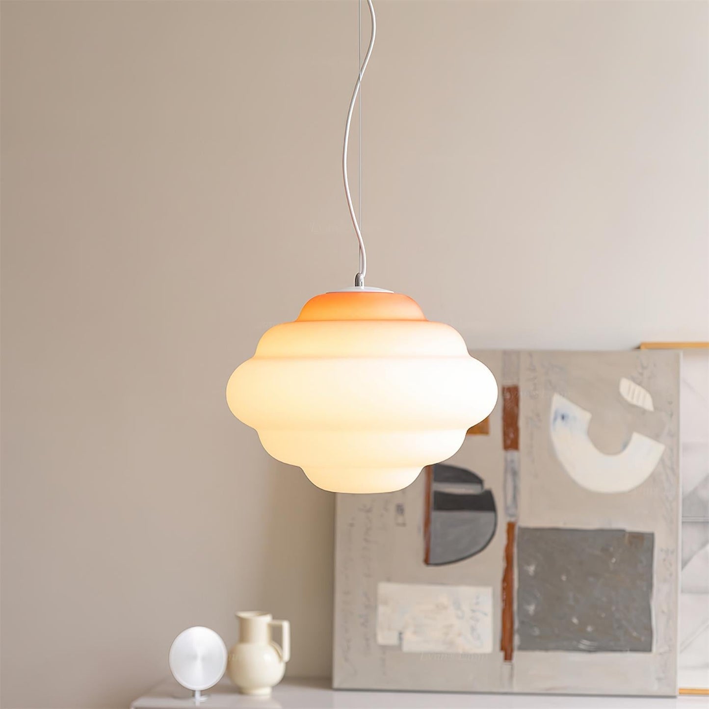 Moderne Gradient Cloud Hanglamp - Artistieke Verlichting