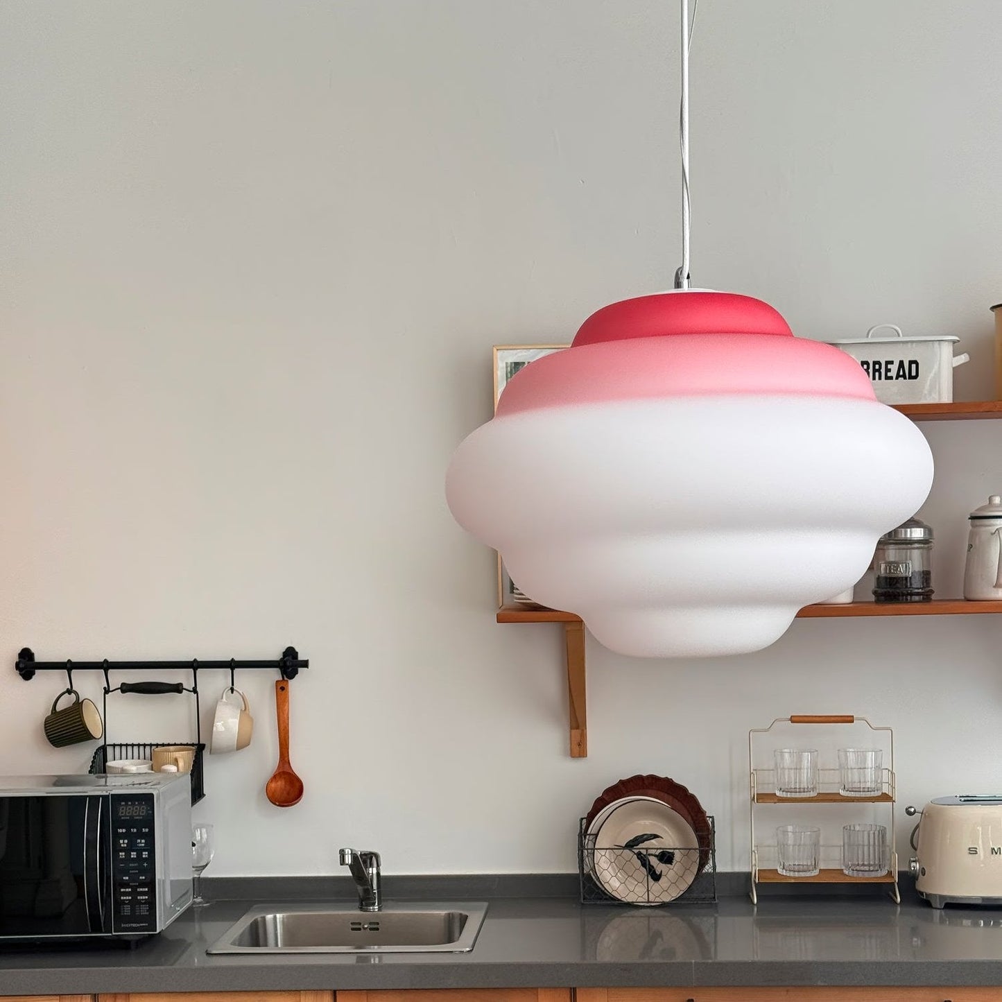 Moderne Gradient Cloud Hanglamp - Artistieke Verlichting