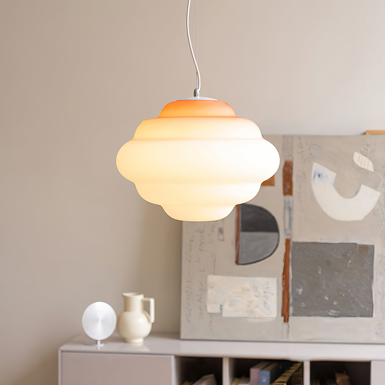 Moderne Gradient Cloud Hanglamp - Artistieke Verlichting