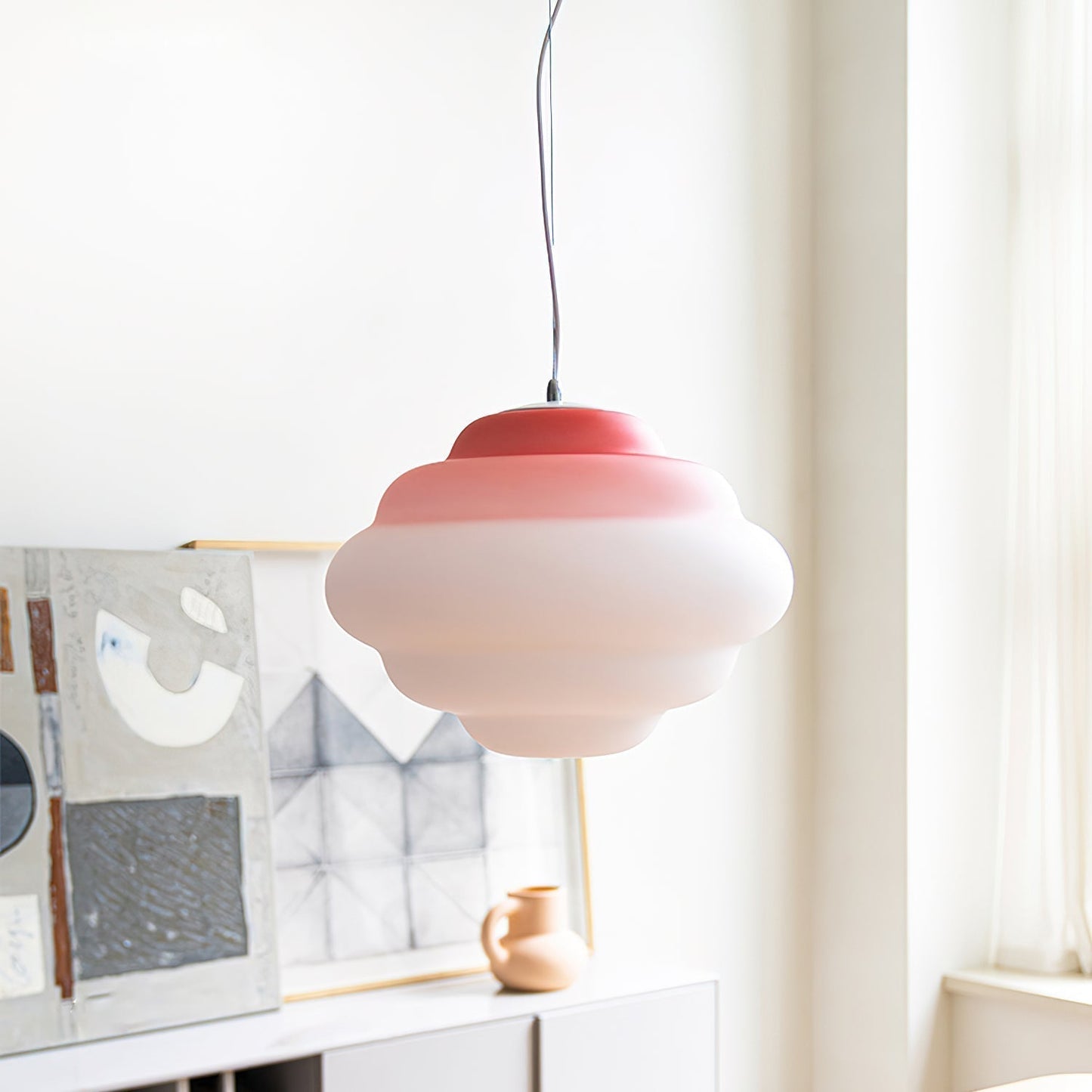 Moderne Gradient Cloud Hanglamp - Artistieke Verlichting