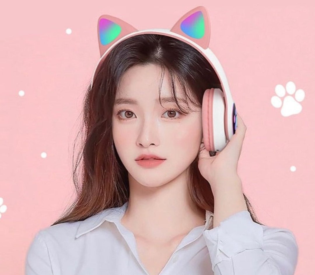 HappyCat - Draadloze Headset met Microfoon