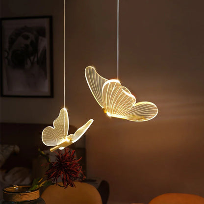 Vlinder LED Hanglamp - Elegantie & Sfeer