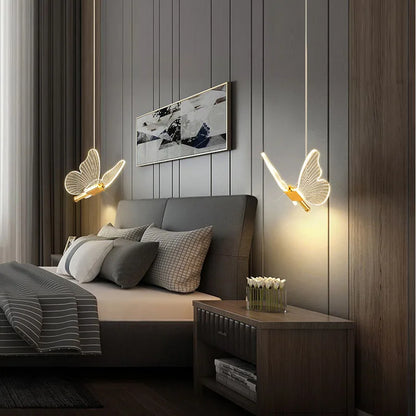 Vlinder LED Hanglamp - Elegantie & Sfeer