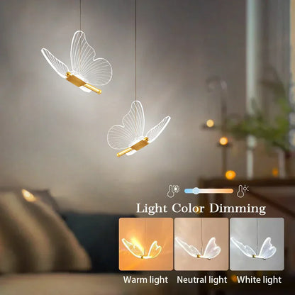 Vlinder LED Hanglamp - Elegantie & Sfeer