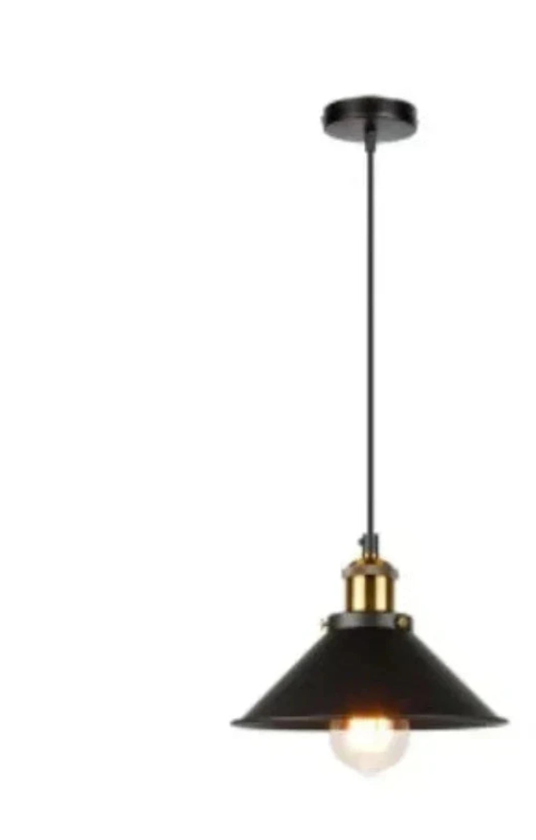 Moderne ontmoet - LED Industriële Hoorn Hanglamp