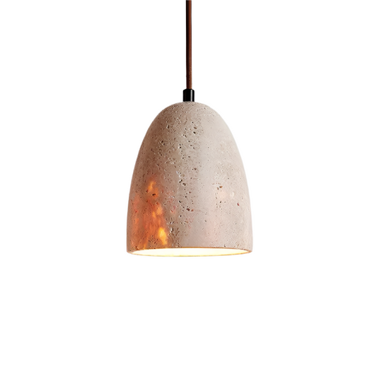 Hanglamp Travertin – Luxe Natuurlijke Elegantie