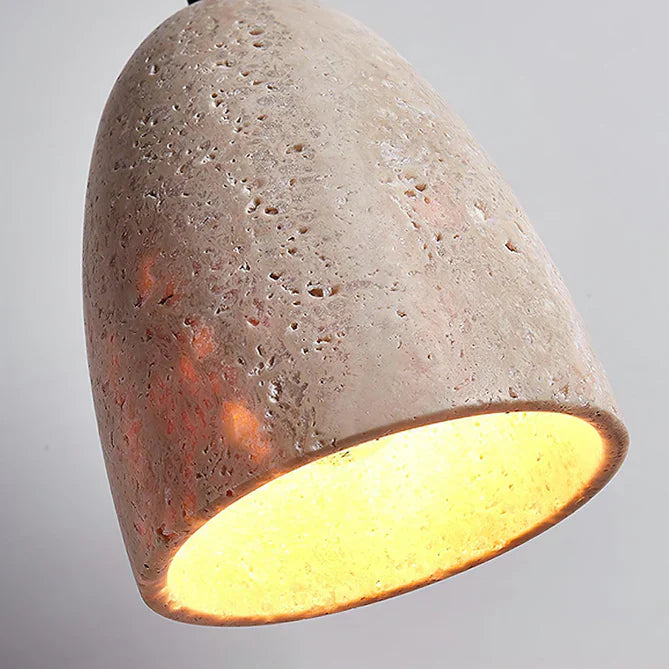 Hanglamp Travertin – Luxe Natuurlijke Elegantie