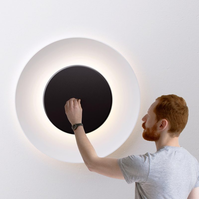 Moderne Nordic Lunaire Plafondlamp met LED