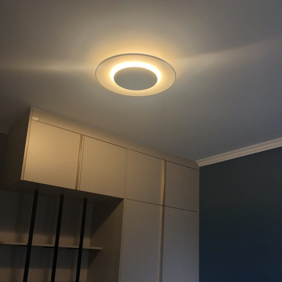 Moderne Nordic Lunaire Plafondlamp met LED