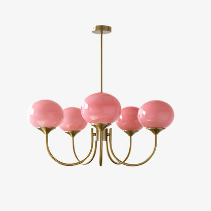 Glowing Delight - Lustre moderne en guimauve 