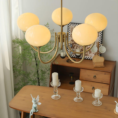 Glowing Delight - Lustre moderne en guimauve 