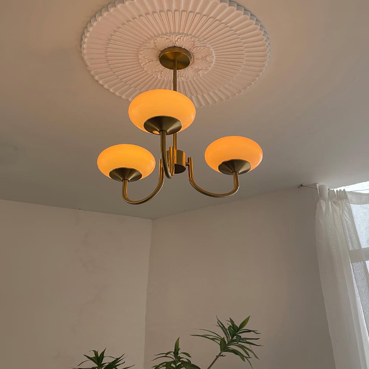 Glowing Delight - Lustre moderne en guimauve 