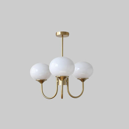 Glowing Delight - Lustre moderne en guimauve 