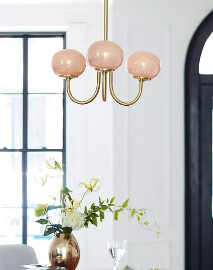 Glowing Delight - Lustre moderne en guimauve 