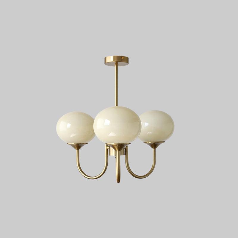 Glowing Delight - Lustre moderne en guimauve 