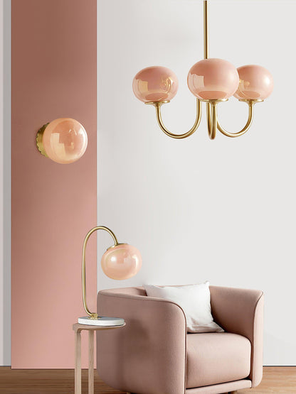 Glowing Delight - Lustre moderne en guimauve 