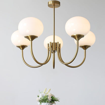 Glowing Delight - Lustre moderne en guimauve 