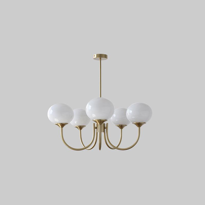 Glowing Delight - Lustre moderne en guimauve 