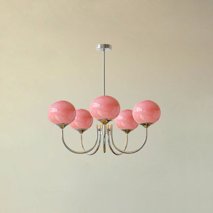 Glowing Delight - Lustre moderne en guimauve 