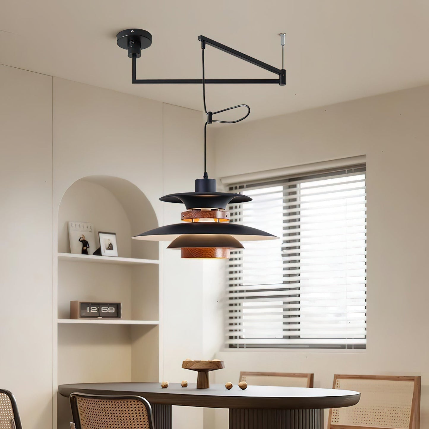 Moderne draaibare hanglamp Mercero