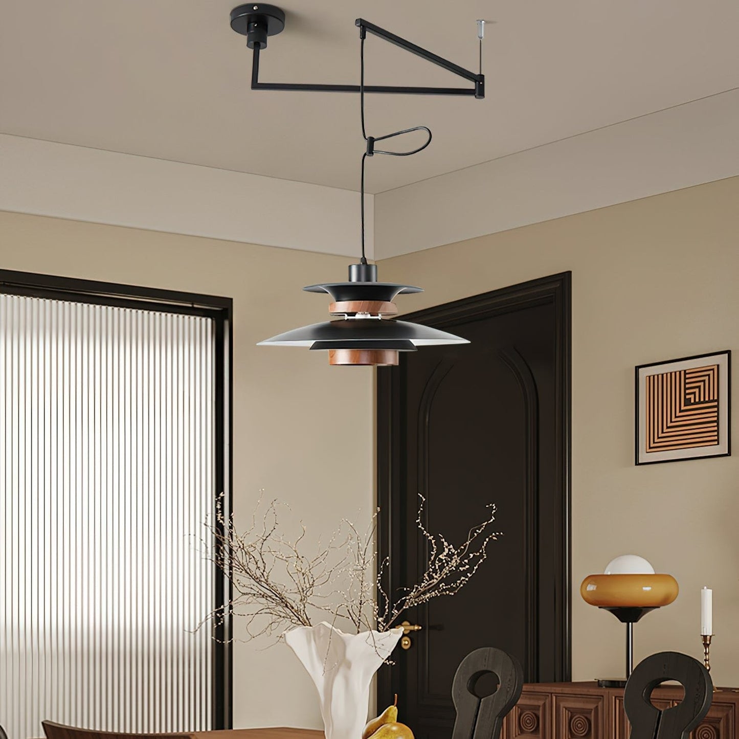 Moderne draaibare hanglamp Mercero