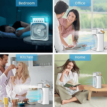 Mini IJsnevel Ventilator 2-in-1 Draagbaar