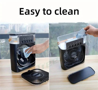 Mini IJsnevel Ventilator 2-in-1 Draagbaar