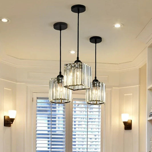 Luxe LED Kroonluchter met K9 Kristallen-light decor-De Bazelaar