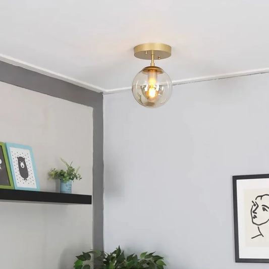 Glazen Plafondlamp - Modern en Elegant Design-light decor-De Bazelaar