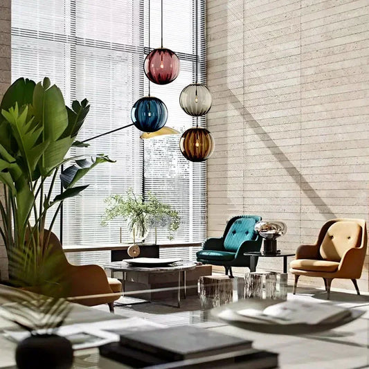 Moderne LED Hanglamp - Aurora Wereldbol-light decor-De Bazelaar