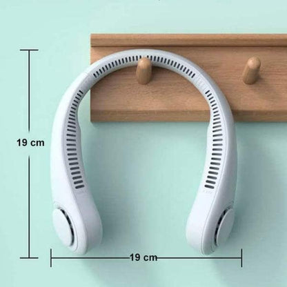 Draadloze 360° Nekventilator Draagbaar Stil