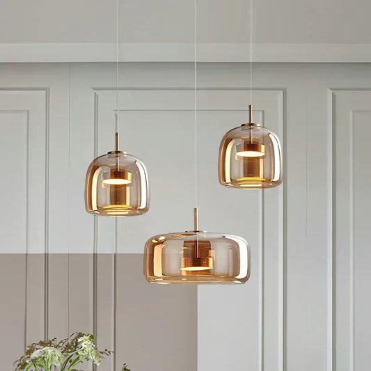 Minimalistische Glazen Designlamp-light decor-De Bazelaar