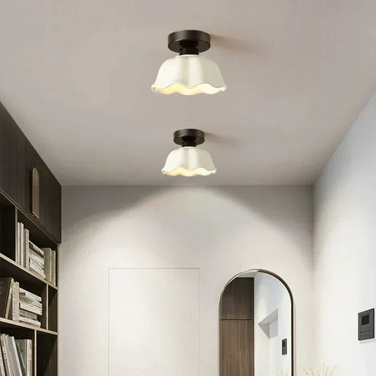 Design Tafellamp van Glas en Keramiek-light decor-De Bazelaar