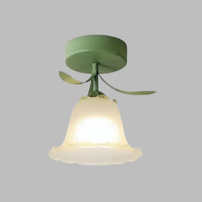 MiniFlorale Art Déco Hanglamp – Elegantie en Sfeerverlichting