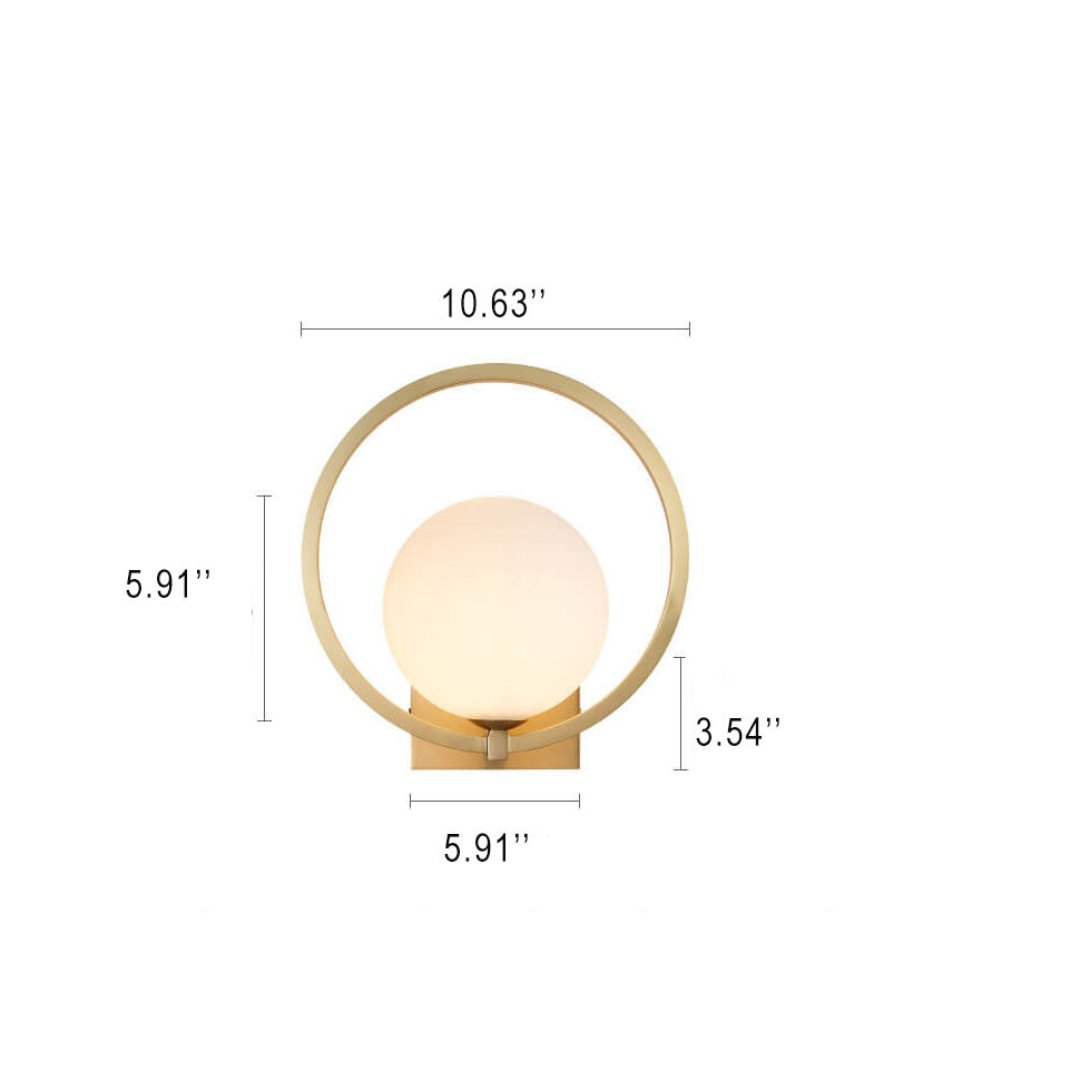 GloedSphere - Moderne wandlamp