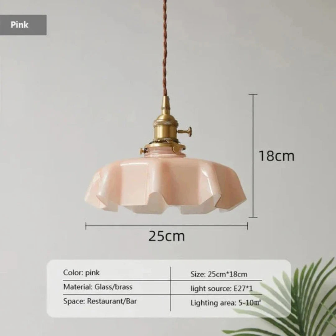 FrenchElegance - Hanglamp van Messing