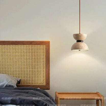 LED Hanglamp Travertijnsteen – Minimalistisch Design