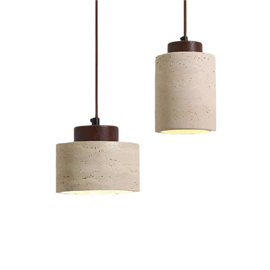 LED Hanglamp Travertin – Scandinavisch & Retro Design-light decor-De Bazelaar