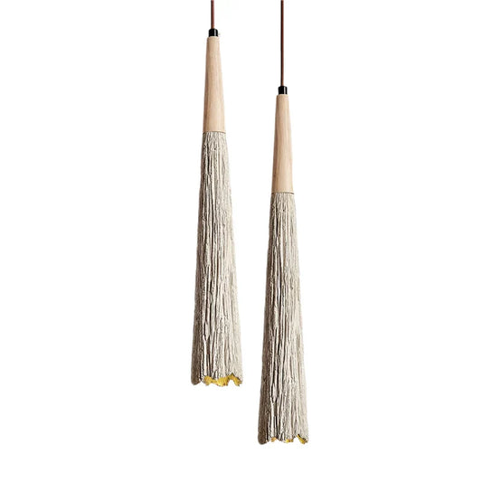 Elegante LED Hanglamp Crème Cement-light decor-De Bazelaar