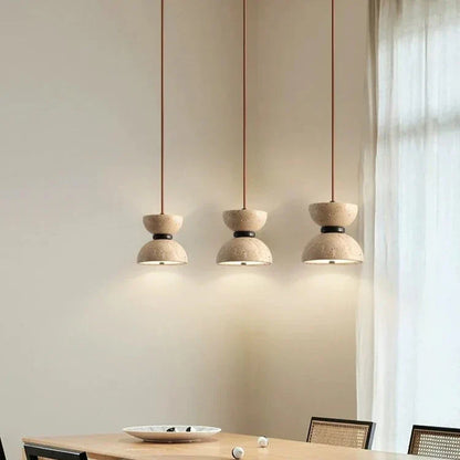 LED Hanglamp Travertijnsteen – Minimalistisch Design